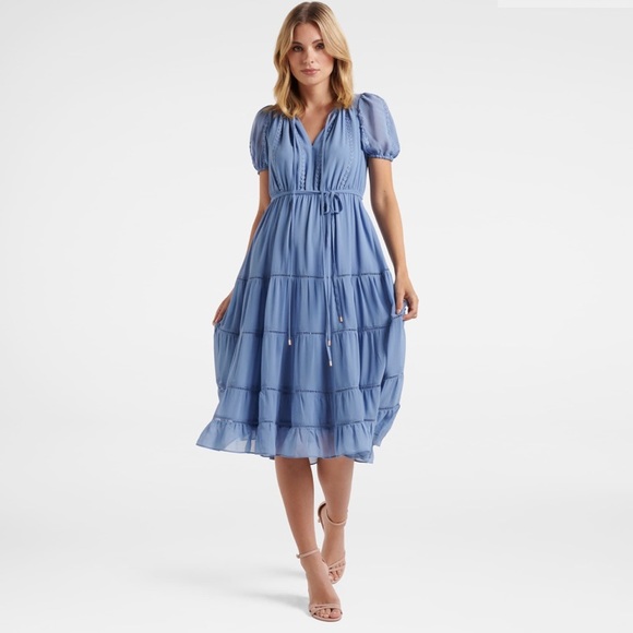 Forever New Dresses & Skirts - Forever New Sophie Petite Tiered Midi Dress